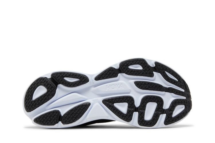 HOKA Bondi 8 2E Wide 'Black White'