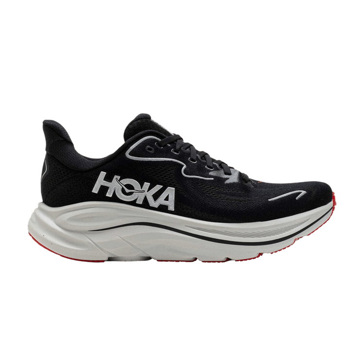 HOKA Clifton 10 'Black Silver'