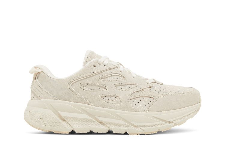HOKA Clifton L Suede 'Eggnog'
