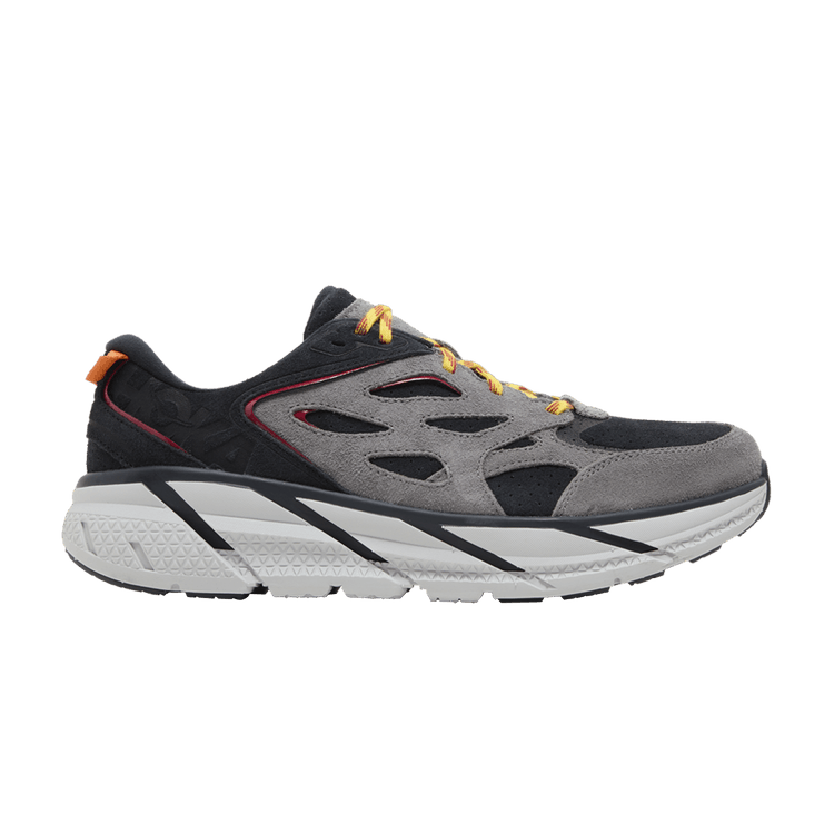 HOKA Clifton L Suede 'Black Lunar Rock'